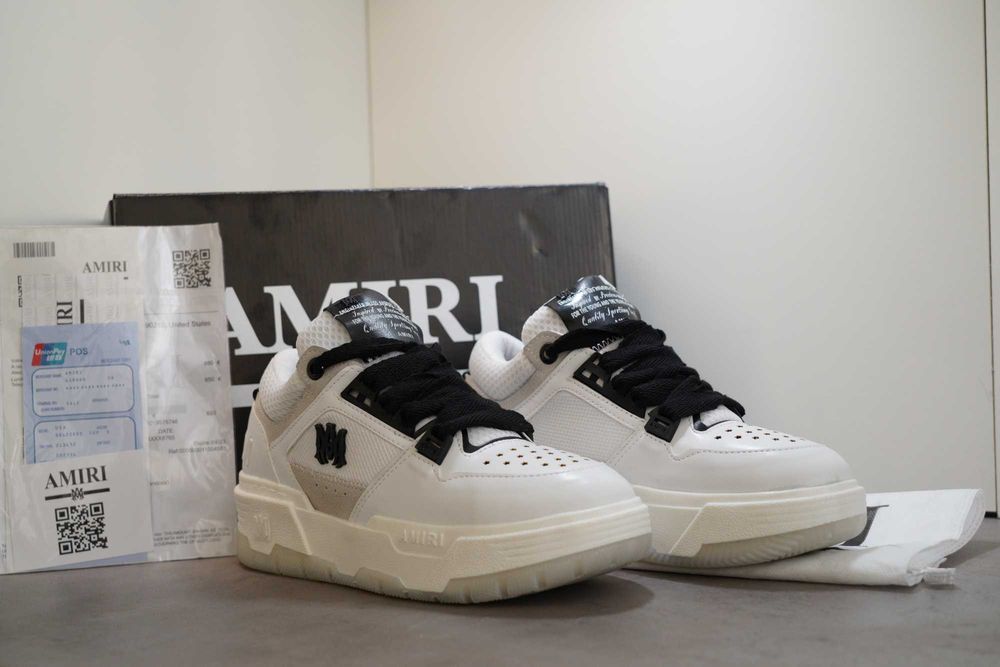 Adidasi AMIRI MA-1 low-top, Produs Nou - Full Box, Premium Baieti