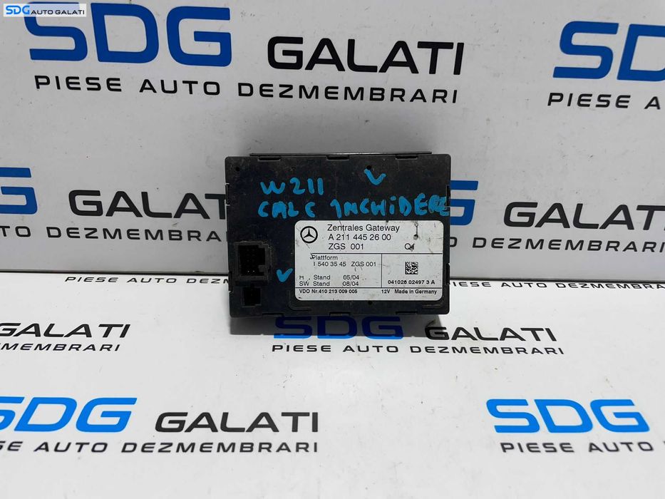Unitate Modul Calculator Confort Inchidere Centralizata Mercedes Clasa E Class W211 2002 - 2009 [L3440]