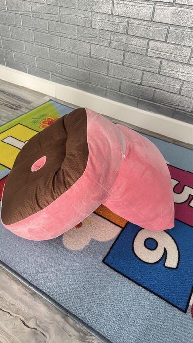 Fotoliu pluș fetițe roz Hello Kitty