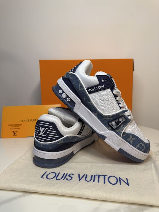 Adidasi L O U I S V U U I T O N Blue