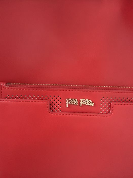 Червена дамска чанта Folli Follie