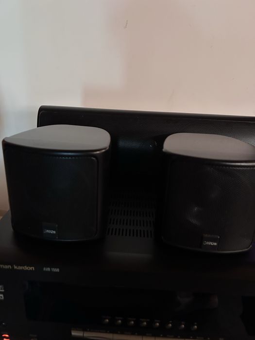 Sistem audio Harman Kardon + Canton – AVR 1550 + Canton AV700 + 2x Plus XS.2 + Bluetooth