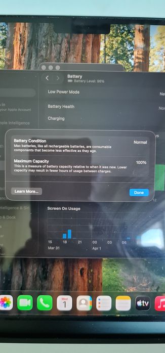 Macbook 2442 14",  M1 pro, 512 cu 16gb ram baterie 100