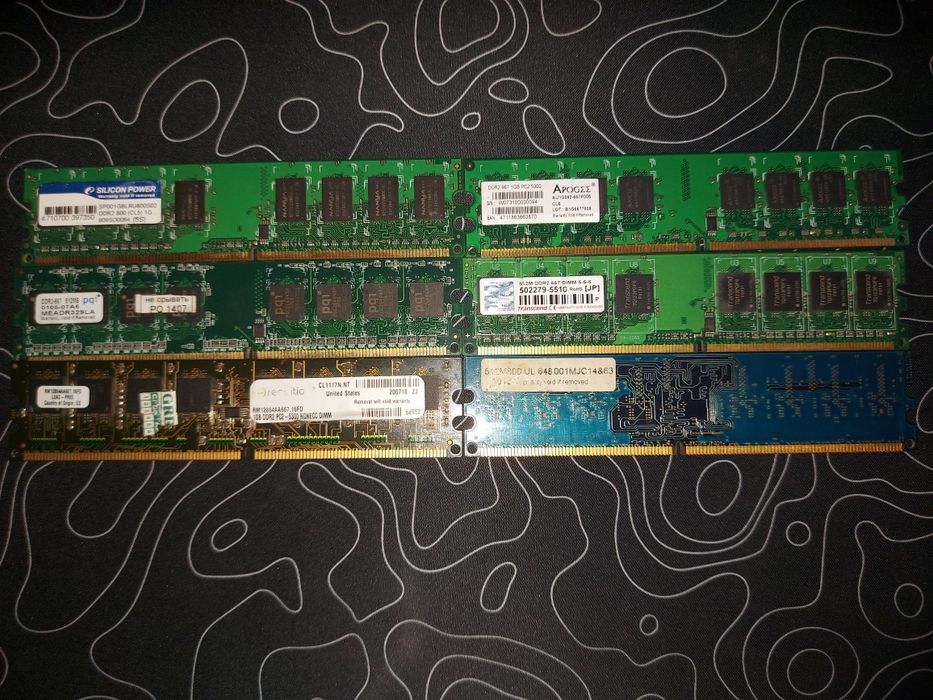 Продам мат плату 1155 сокет и озу ddr2.