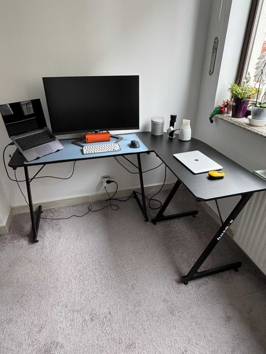 Birou de colt, gaming, Huzaro Hero 7.0, Carbon