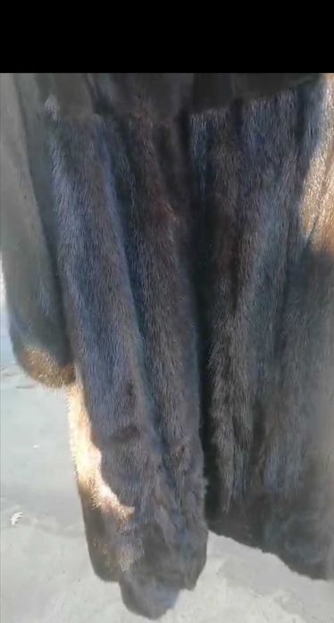 Норковая шуба б/у