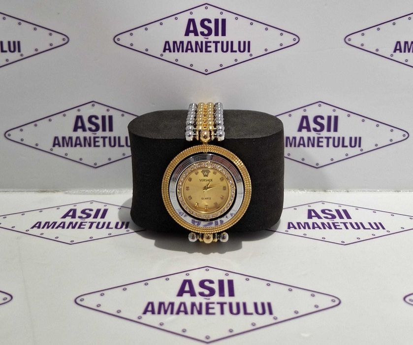 Ceas dama Versace Eon 34mm, Silver&Gold