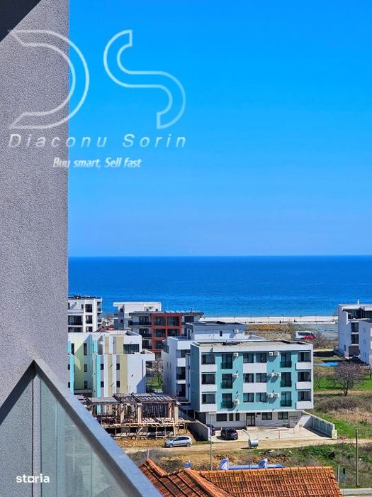 Apartament cu vedere la mare in complex cu piscina privata si sala de