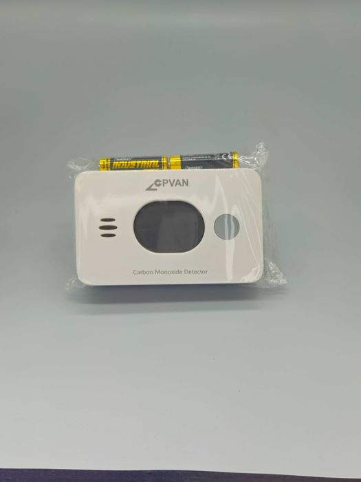 Детектор за въглероден оксид (CO) LCD дисплей – температура и влажност