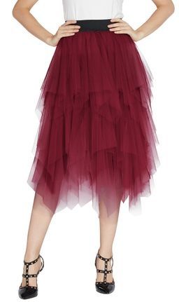 Fustă midi tulle, nouă, Urban GoCo, diferite culori și mărimi
