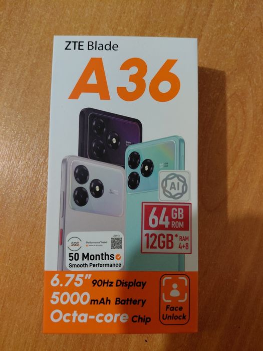 Продам Телефон ZTE BLADE A36