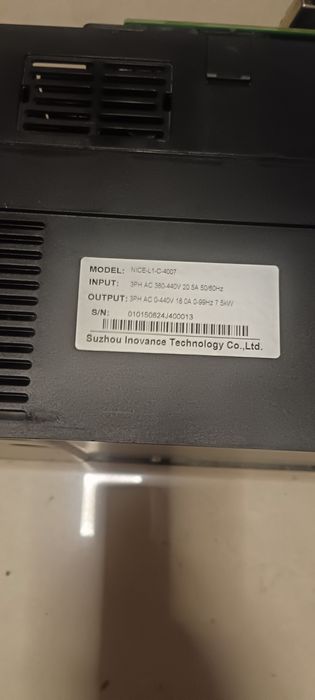 Преоброзователь частотный 7.5 кв