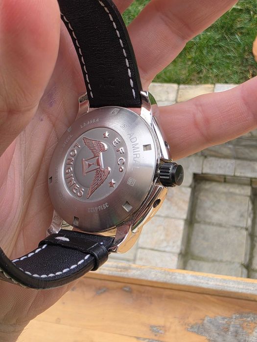 Longines Admiral GMT луксозен швейцарски автоматичен мъжки часовник