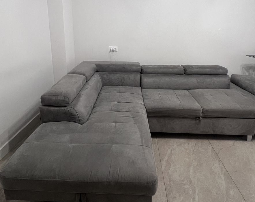 Canapea extensibila spatiu depozitare igienizata