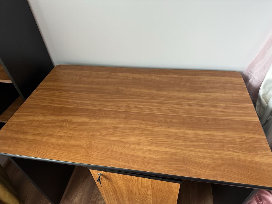 Set mobilier Birou biblioraft depozit Green Forest stejar