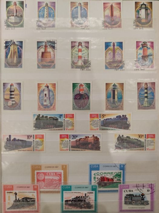 Почтовые марки. Альбом "Транспорт-2"