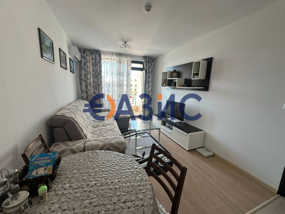 Апартамент с 1 спалня в комплекс Дъга 2, Свети Влас, България, 54 кв.,