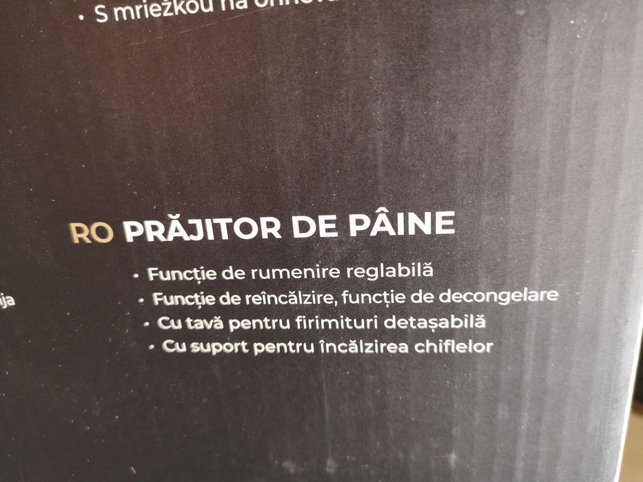 Prăjitor piine toaster premium NOU