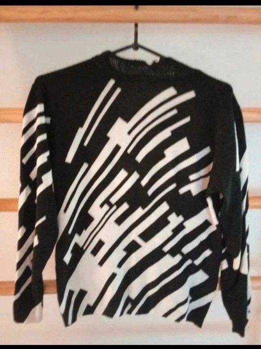 Pulover damă elegant cu imprimeu