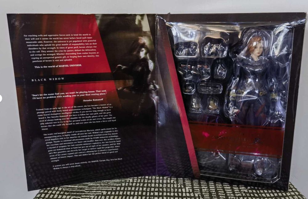 Square Enix Marvel Black Widow – НОВА, отваряна само за проверка – Hitoshi Kondo