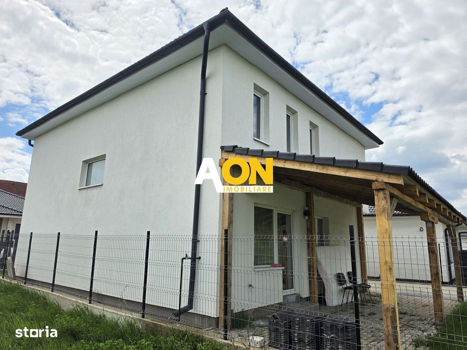 Casă nouă, 5 camere, 319 mp teren, toate utilitățile, Alba - Micesti