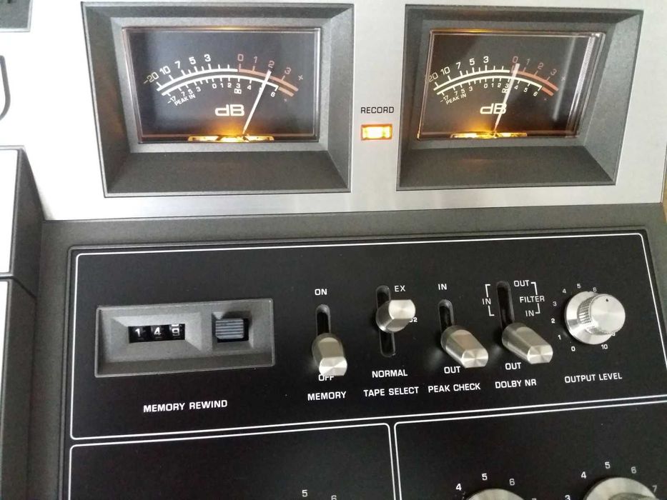 Vintage 1970's Technics RS-640 U Stereo Cassette Deck casetofon 1978