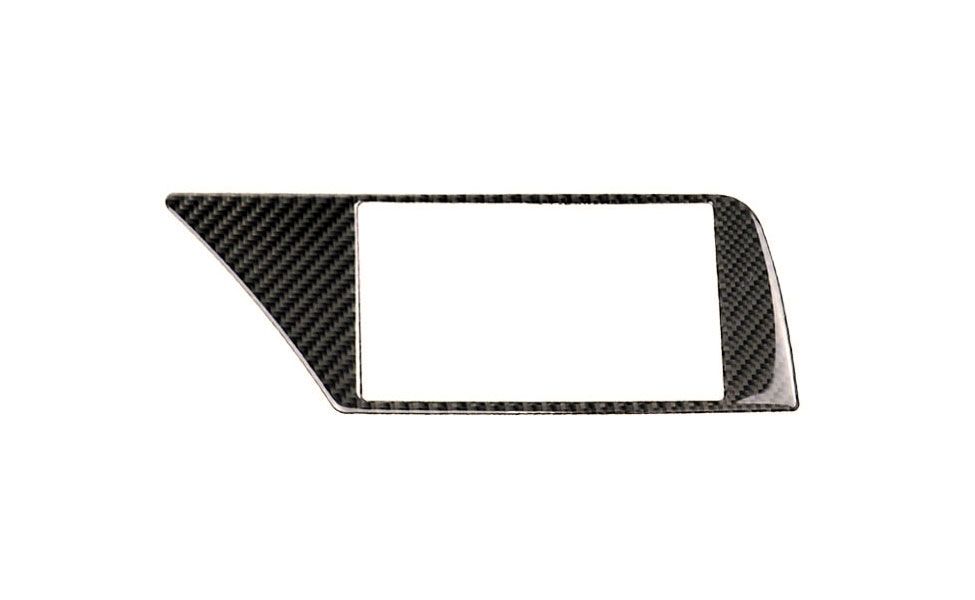 Ornament fibra carbon rama interioara ecran 6.5" bord Audi A4 (B8), A5