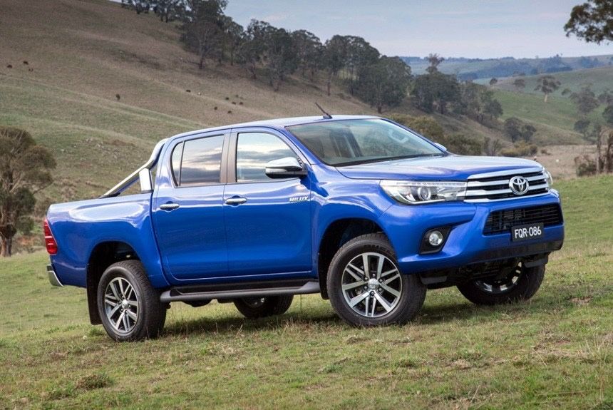 3D коврики салона Toyota Hilux (2015-) Double Cab