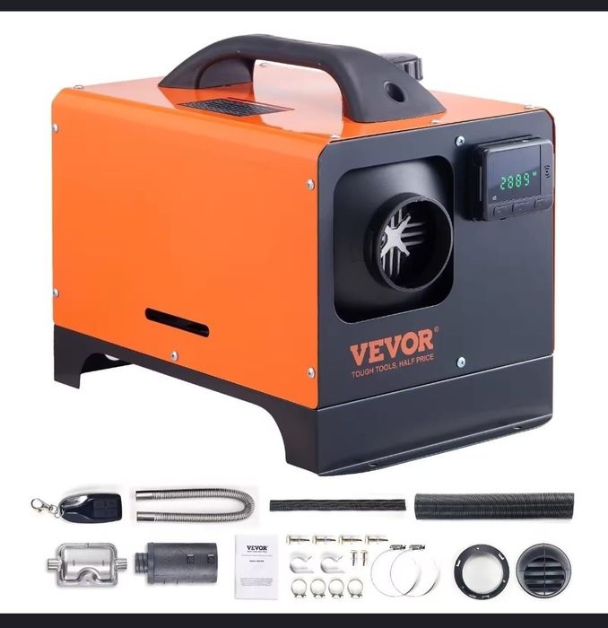 Sirocou diesel VEVOR All-in-one 12V 8KW ca webasto