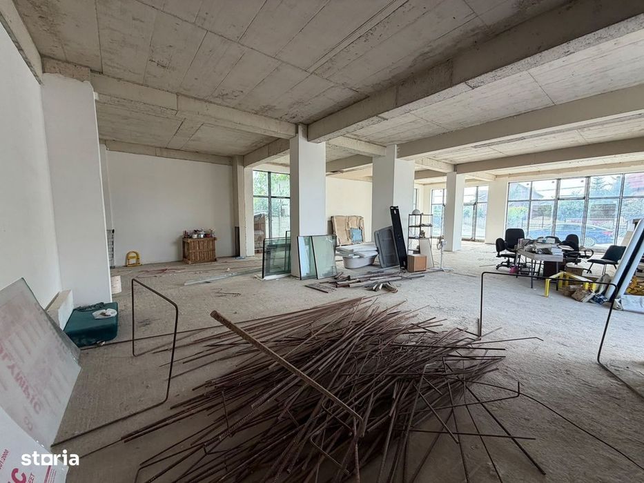 Spatiu Comercial De Vanzare- 371 Mp, Stradal, Bloc Nou, Comision 0%
