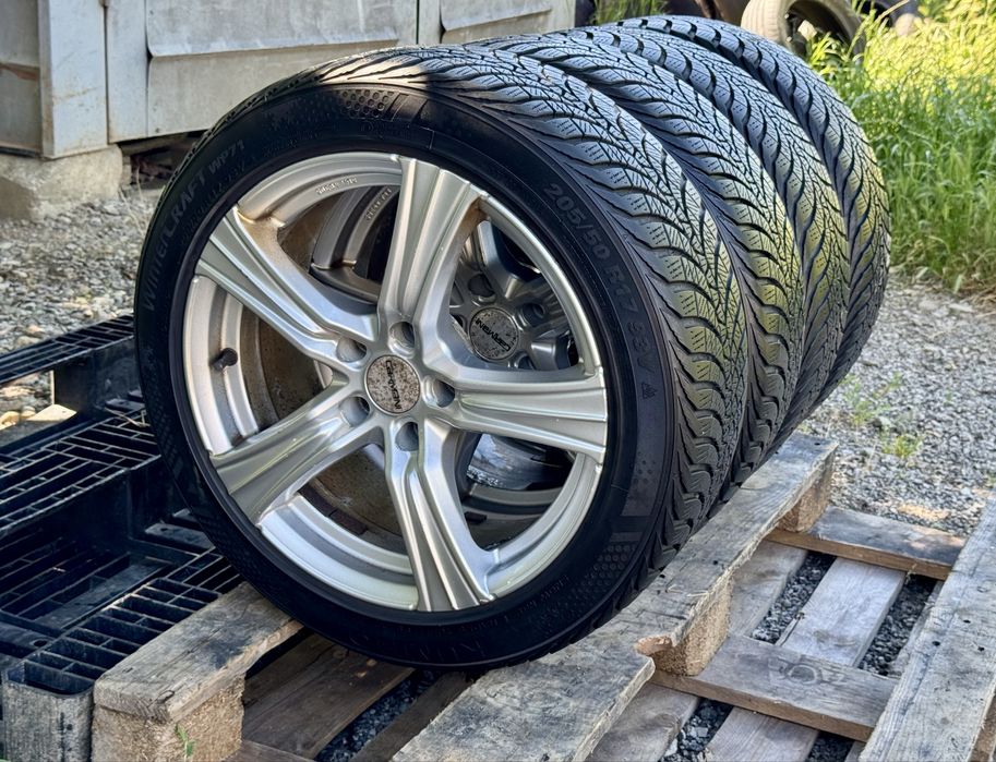 Алуминиеви джанти 17” 5x112+ГУМИ Kumho 205/50/17 за Vw,Skoda,Seat,Audi