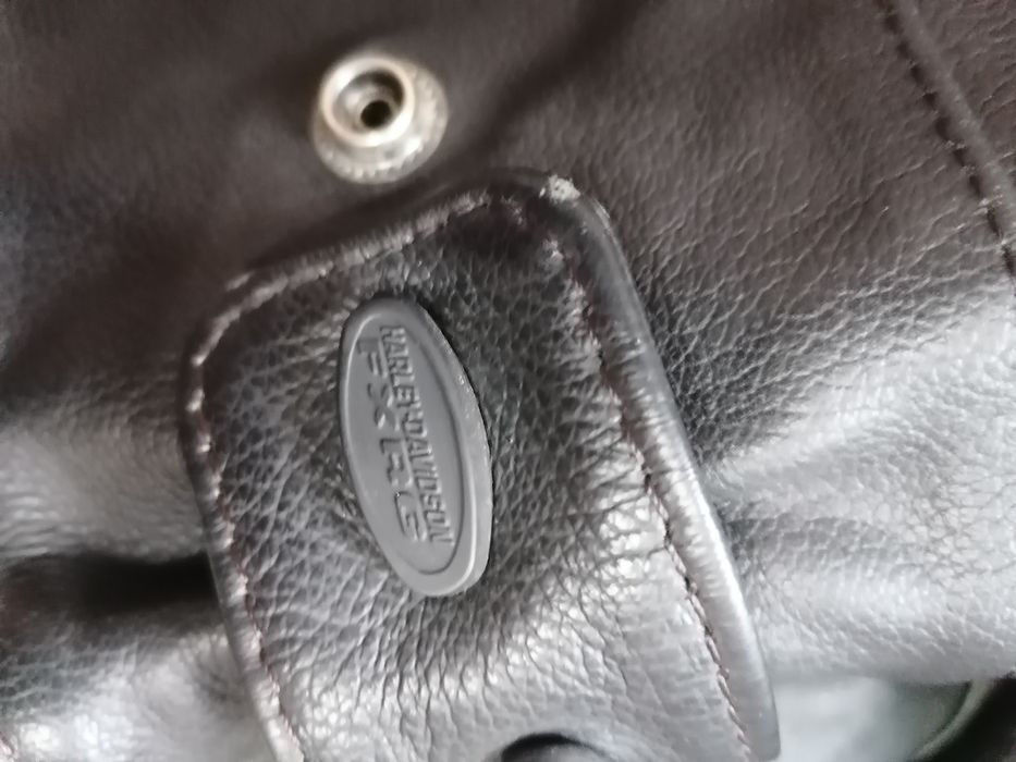 Harley davidson мото рокерско яке кожено fxrg series 1