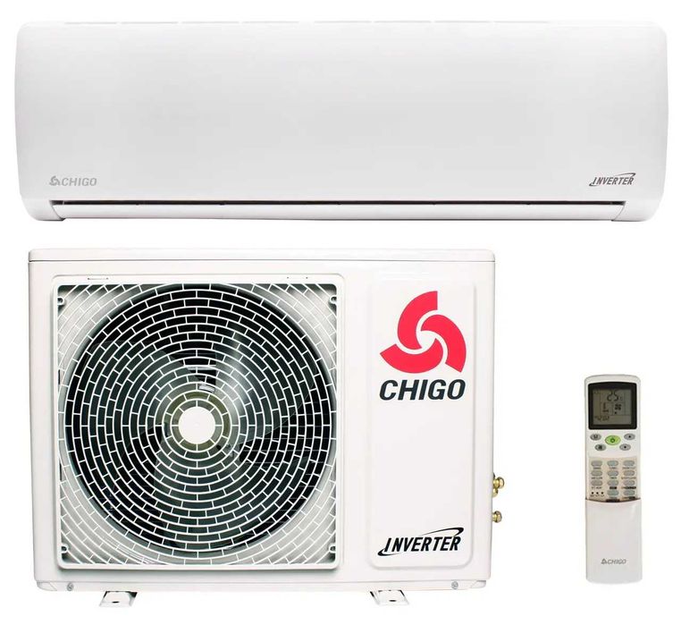 Кондиционер СHIGO 12 Inverter +TEN СКИДКА доставка бесплатно