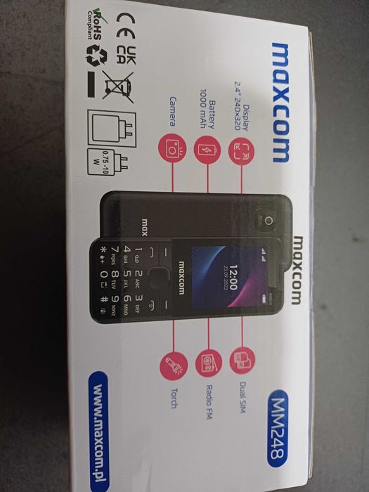 telefon pentru seniori maxcom