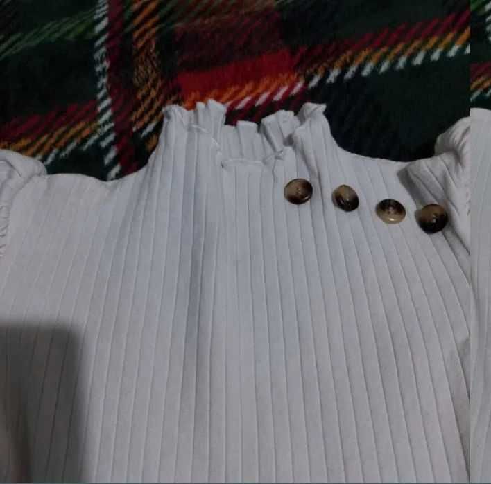 Bluză casual fete școală 134/140