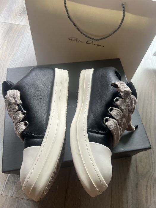 Rick Owens jumbo laces low