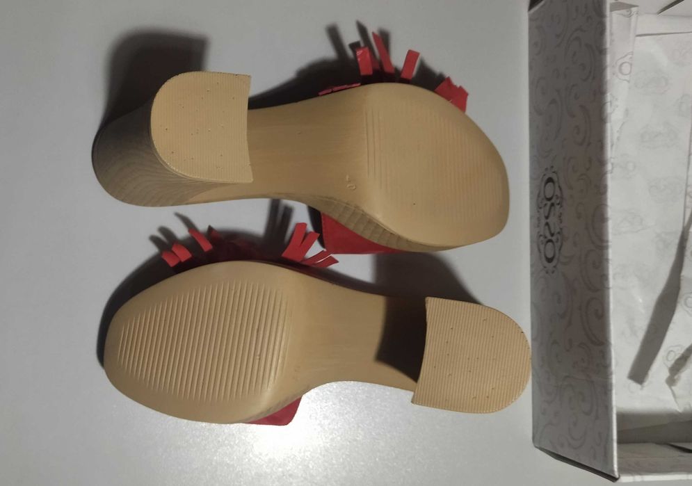 Босоножки Osso (красные)