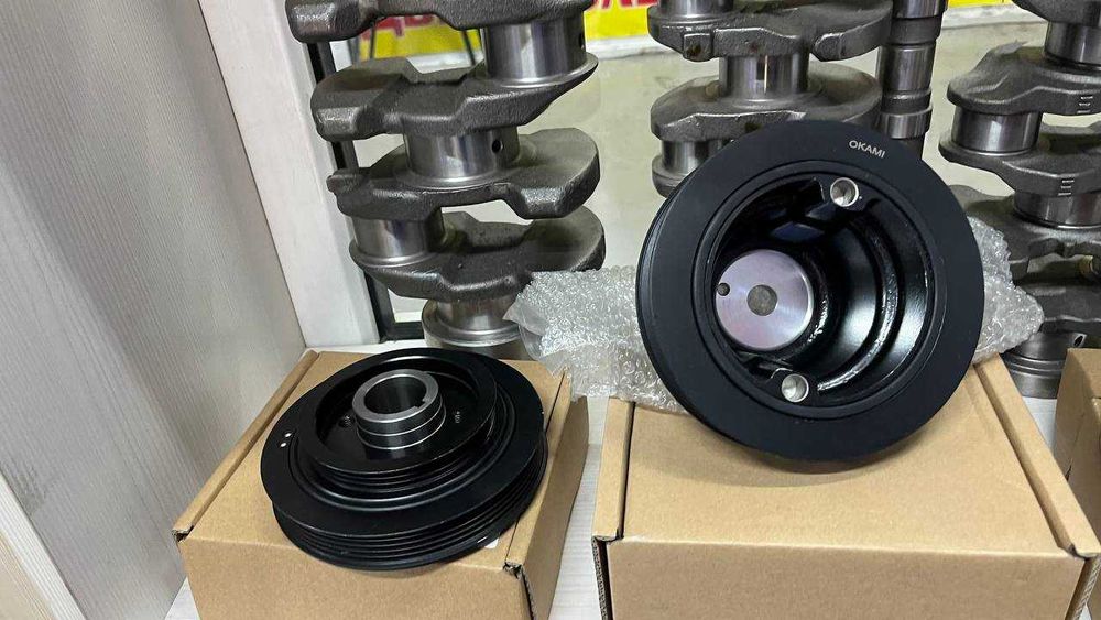 Шкиф коленвал на Mitsubishi