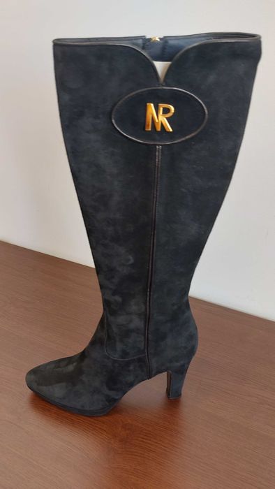 Cizme dama elegante piele intoarsa