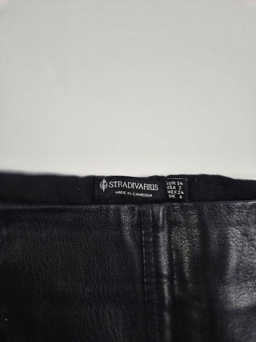 Fusta piele mulata neagra