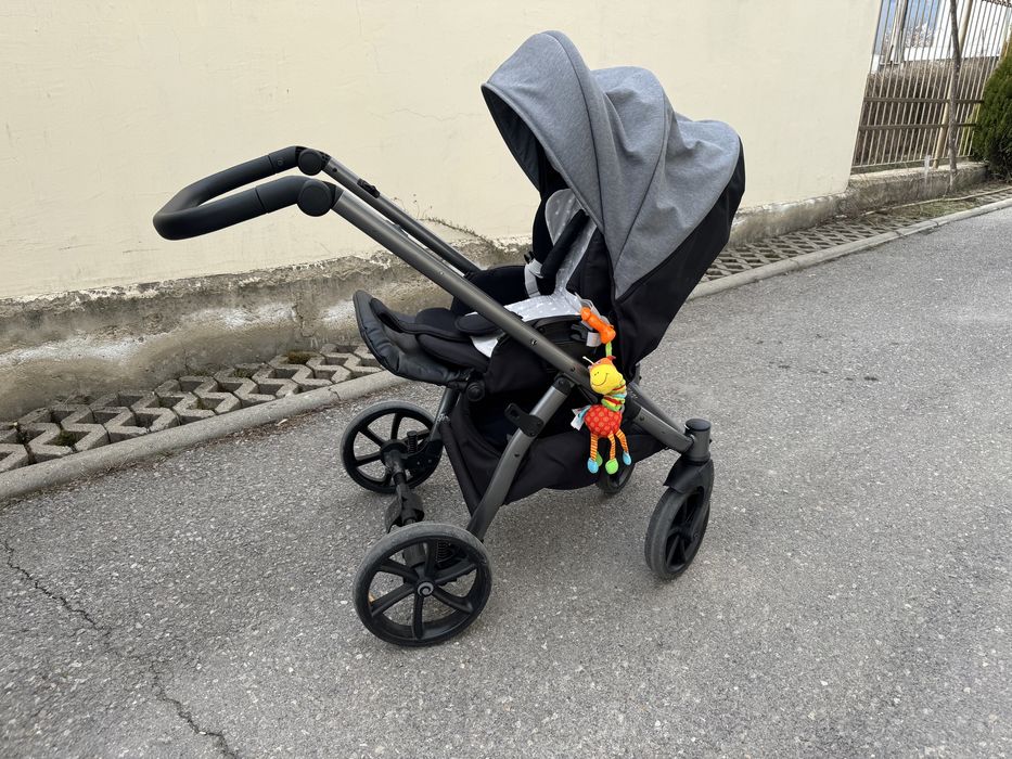 Количка 2 в 1 + кошче за автомобил