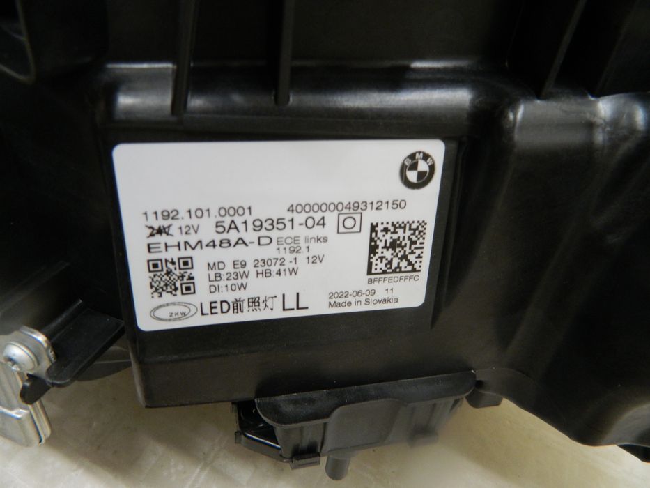 Far stanga BMW Seria 4 / M4  G22 / G23 FULL LED, 2021, 2022, 2023, cod origine 5A19351-04