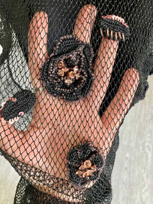 Вязаное платье Karen Millen, винтажная редкость в стиле Great Gatsby