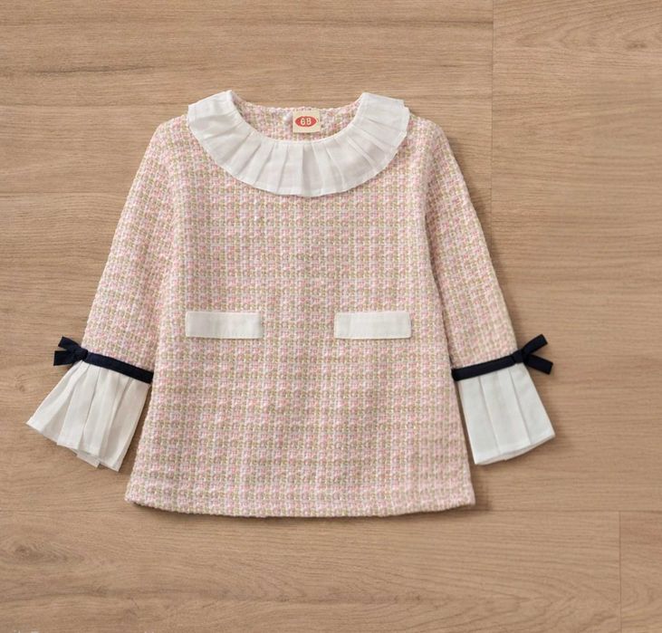 Бебешка рокля с дантела