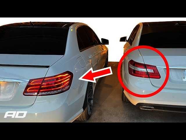 Мерцедес ЛЕД Стопове W212 mercedes LED Stopove facelift фейслифт