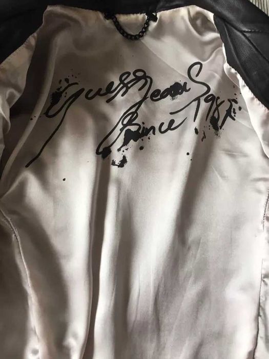 Guess дамско яке естествена кожа