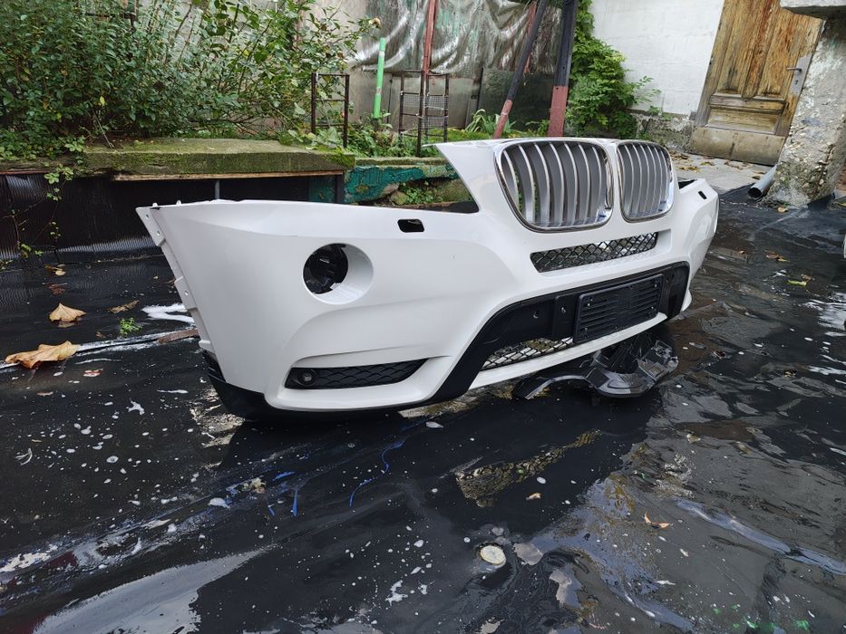 ОБОРУДВАНА! Предна броня BMW X3 F25