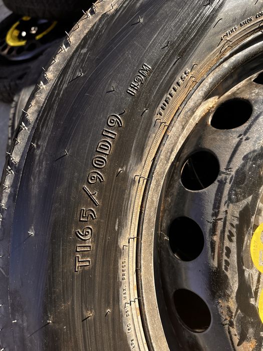 Roată/Roți rezerva slim 5x112 Audi VAG Volkswagen Skoda Seat