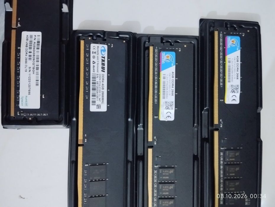 Озу ddr 4 2666 mhz