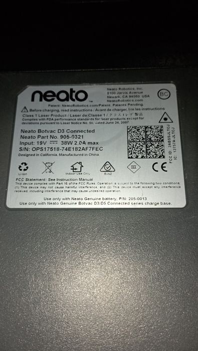 aspirator Neato Botvac